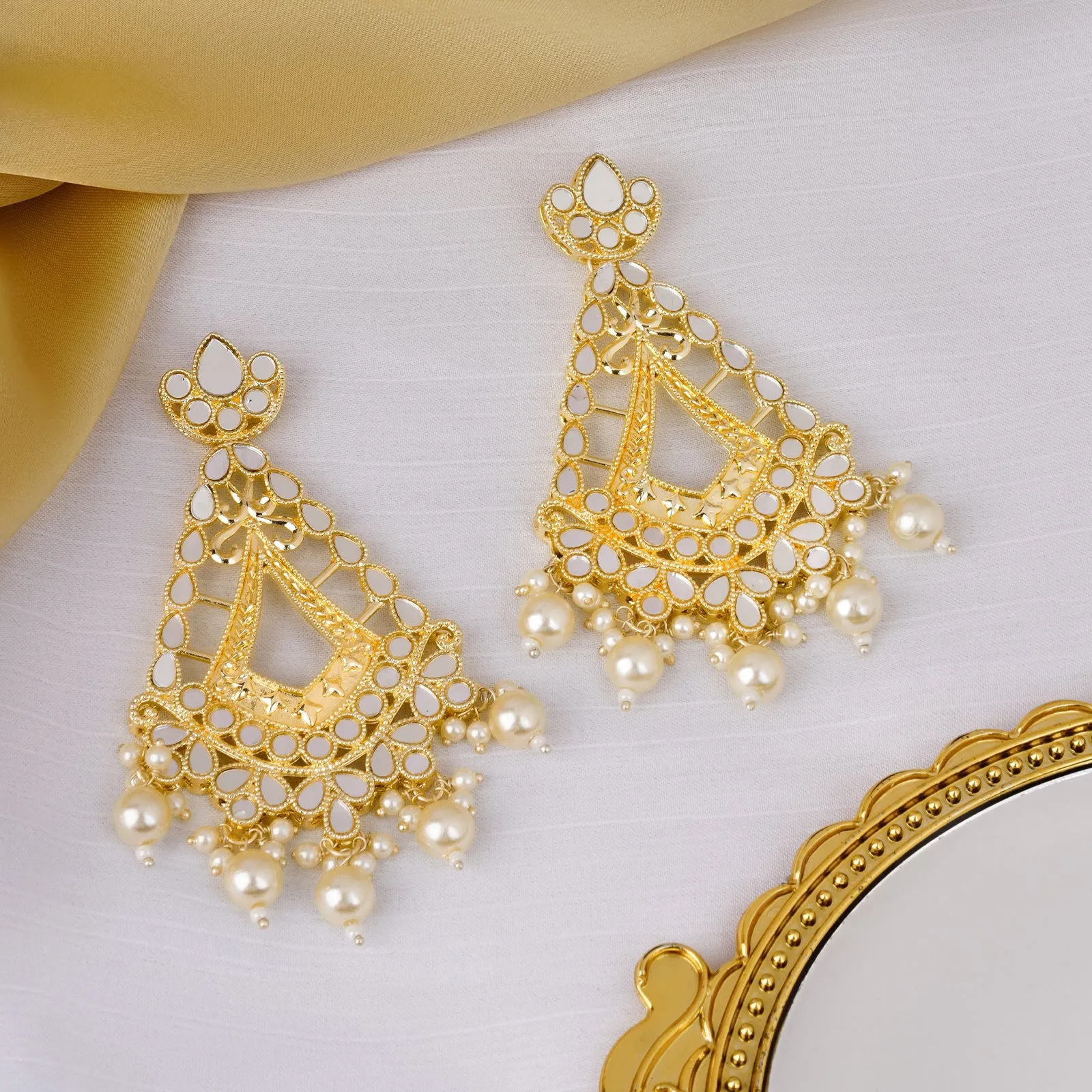 Teejh Chaitali Gold Earring