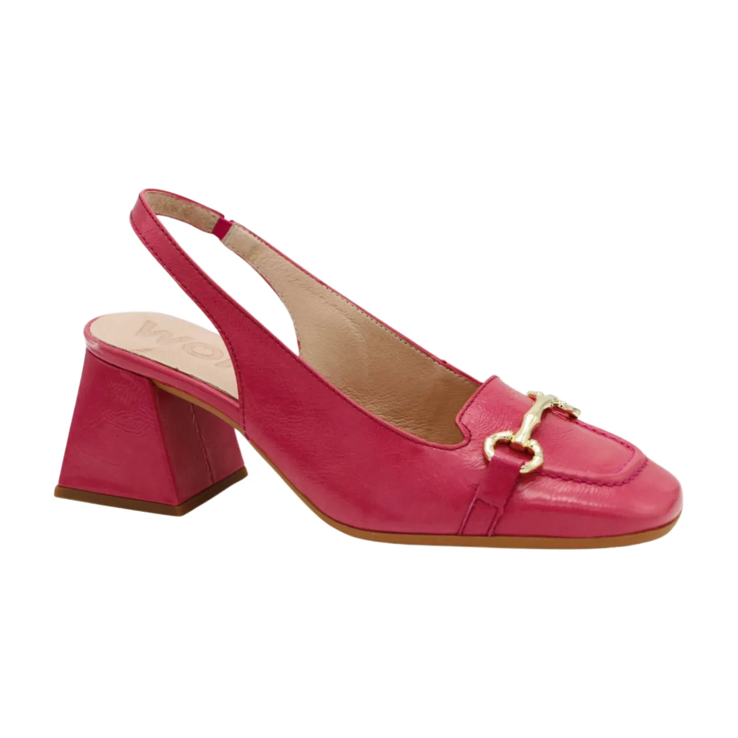 WONDERS H-6301 Pink Patent Slingback